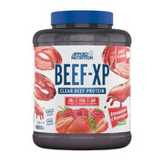 Maisto papildas Beef-XP, braškių ir aviečių skonio, 1800 g