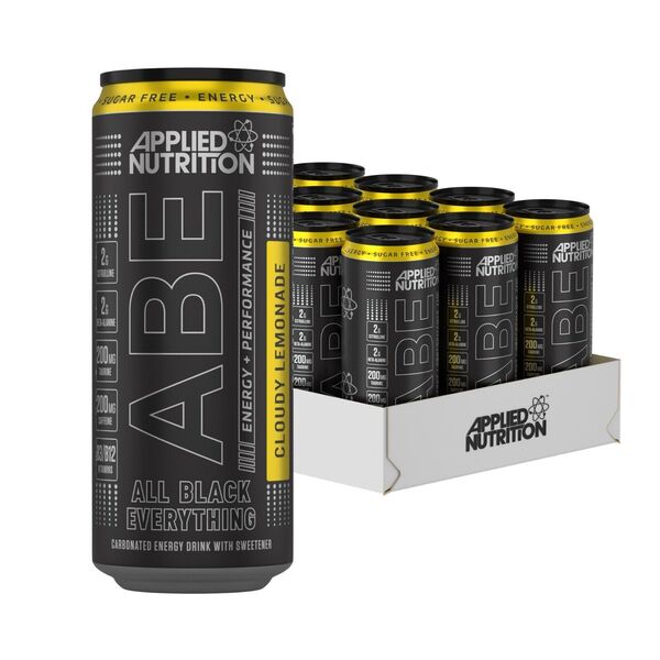 Applied Nutrition ABE energijos skardinė, citrinos skonio, sporto papildas, prieš treniruotę