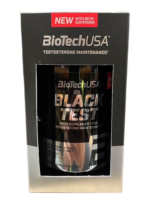 BioTechUSA Black Test kapsulės, vyrų testosterono papildas
