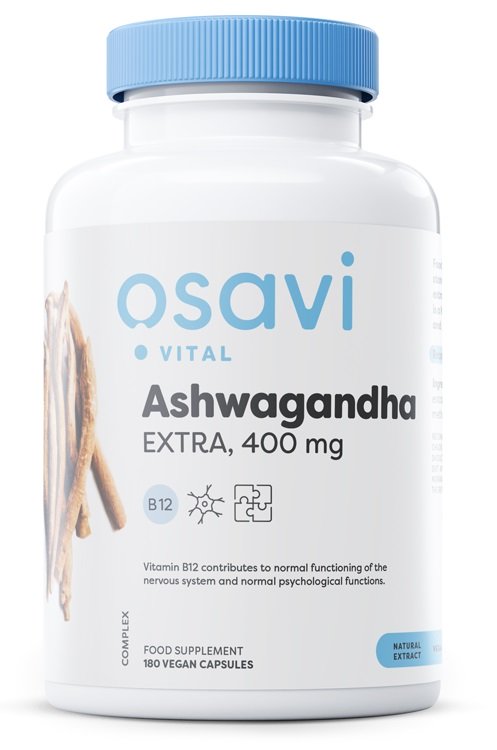 Osavi Ashwagandha Extra, 400 mg - 180 kapslit