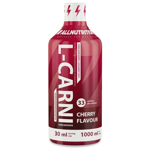 Allnutrition L-Carni, Vyšnių skonio, 1000 ml