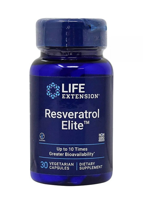 Life Extension Resveratrol Elite maisto papildas kapsulės