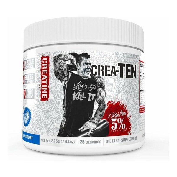 Kreatino papildas, mėlynių citrinų skonio, 225 g