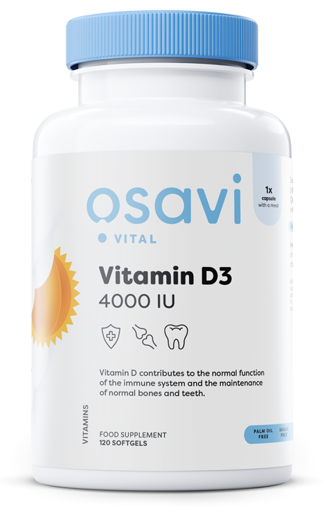 Vitaminas D3 kapsulės