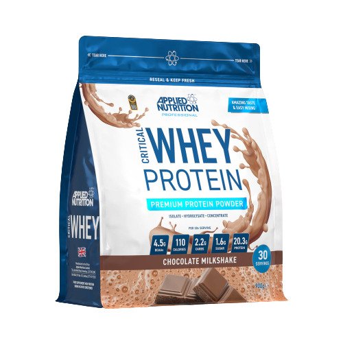 Applied Nutrition Critical Whey, Šokoladinis pieno kokteilis, baltymų milteliai