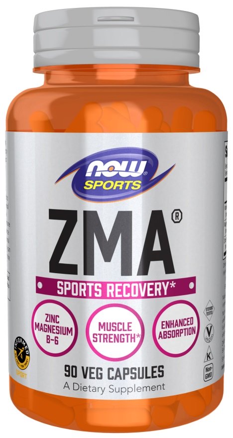 NOW Foods ZMA - Sportlik Taastumine - 90 kapslit