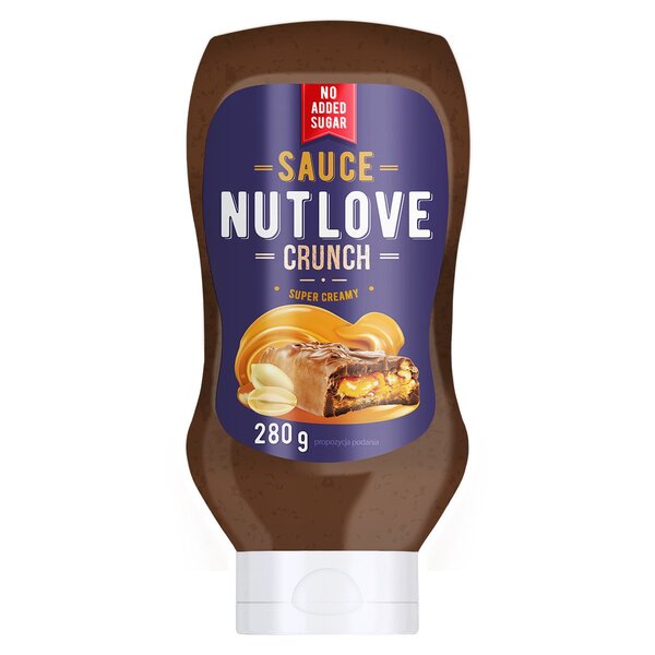 Nutlove padažas, traškus, 280 ml