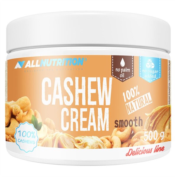 Allnutrition kasju kremas, sklandus, 500 g