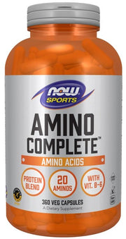 NOW Foods Amino Complete - 360 kapsulių, amino rūgštys, sporto papildas