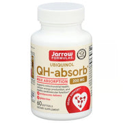 Jarrow Formulas Ubiquinol QH-absorb, 200mg - 60 kapsulių