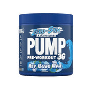 Maisto papildas Pump 3G be kofeino, Icy Blue Raz skonių, sporto papildas