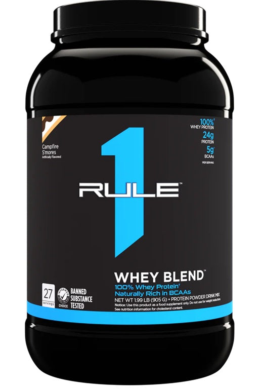Maisto papildas Rule One R1 Whey Blend, Campfire S'mores, 905 g