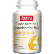 Jarrow Formulas Glucosamine + Chondroitin + MSM kapsulės, sąnarių sveikatai