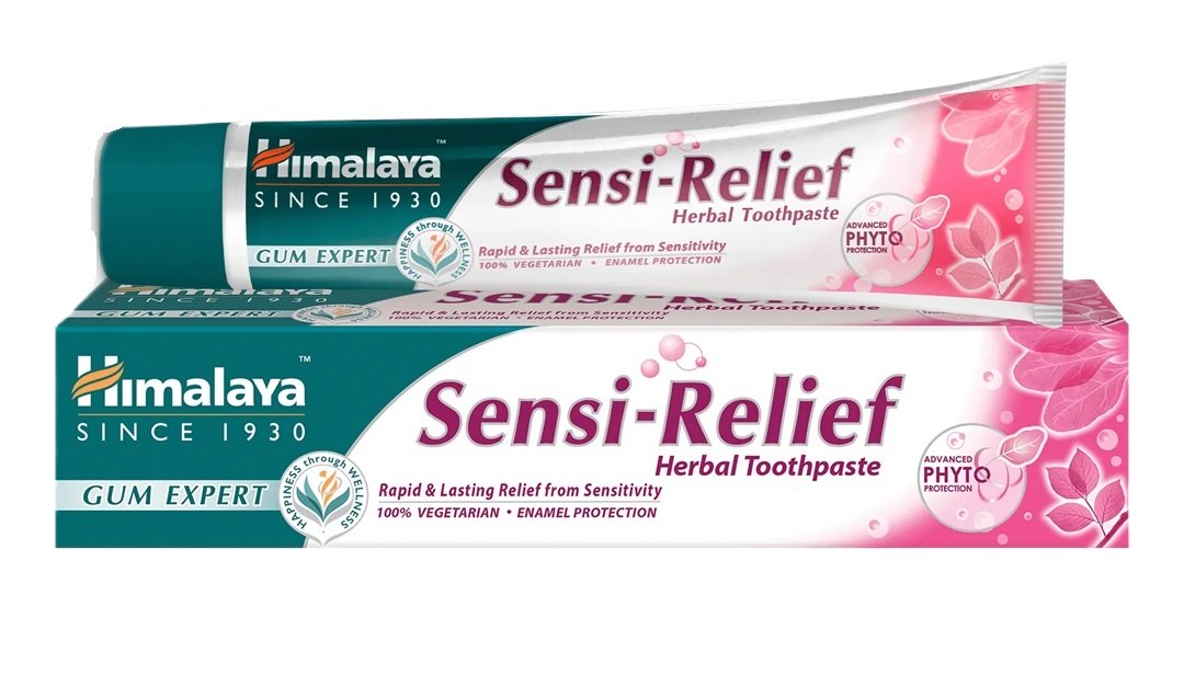 Himalaya Sensi-Relief žolelių dantų pasta 75 ml