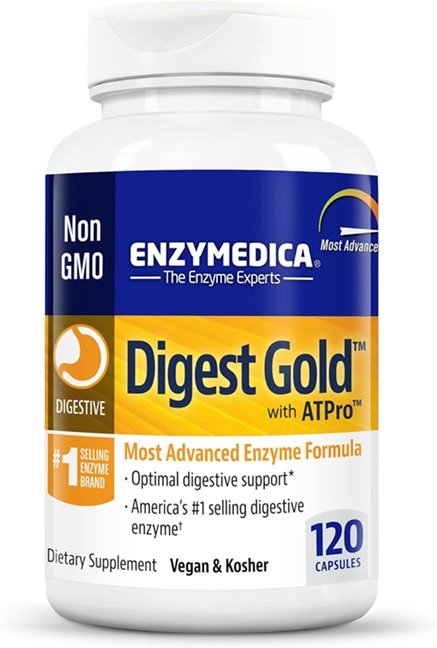 Enzymedica Digest Gold koos ATPro-ga - 120 kapslit