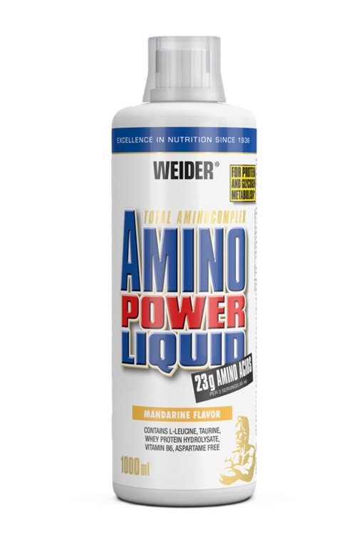 Weider Amino Power Liquid, Mandariin - 1000 ml.