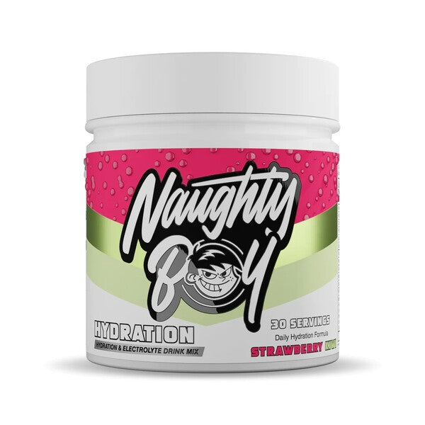 Naughty Boy Hydration, Strawberry Kiwi - 255 g maisto papildas