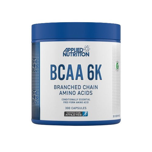 Applied Nutrition BCAA 6K - 300 kapsulių sporto papildas