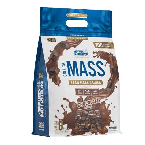 Maisto papildas Critical Mass, šokolado skonio, 6000 g, sporto papildas