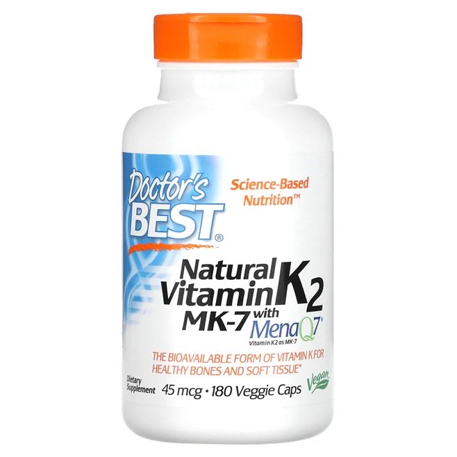 Vitaminų K2 kapsulės