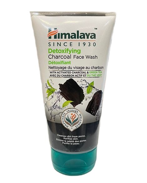 Himalaya aktyvus anglis veido prausiklis 150 ml