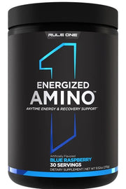 Rule One Energized Amino, Blue Raspberry - 270g maisto papildas