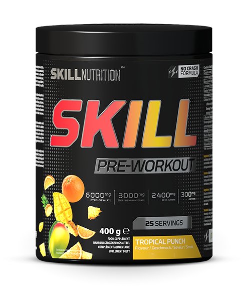 Pre-workout papildas, Tropical Punch, 400 g