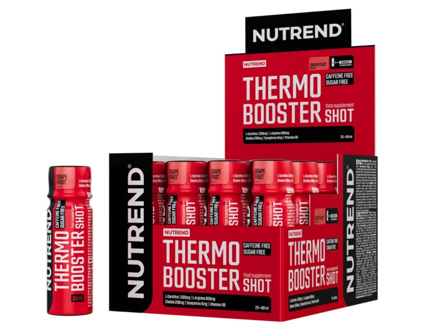 Nutrend Thermobooster Shot, Grapefruit - 20 vnt.