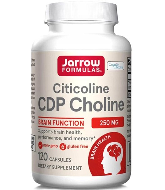 Jarrow Formulas Citicoline CDP Choline, 250mg - 120 kapsulių