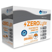 Trace Minerals ZEROLyte, Salty Orange - 30 paketėlių, elektrolitų papildas, sporto gėrimas