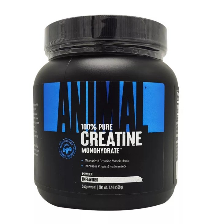 Animal kreatino milteliai, be skonio, 500g