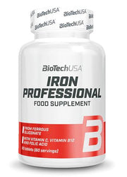 BioTechUSA Iron Professional - 60 tabletti