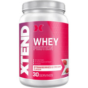 Xtend Whey Protein, Braškių ir Grietinėlės skonis, 810 g