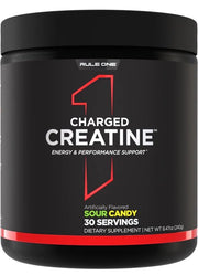 Kreatino papildas Rule One Charged Creatine, Sour Candy, 240 g