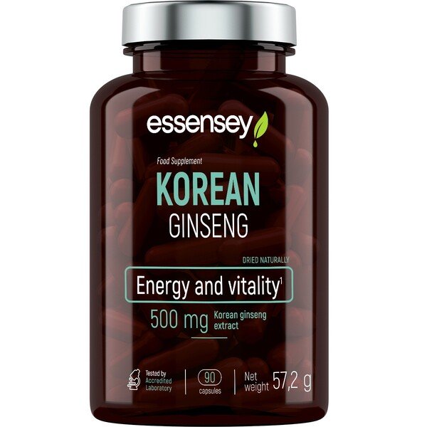 Essensey Korea ženšenn, 500 mg - 90 kapslit
