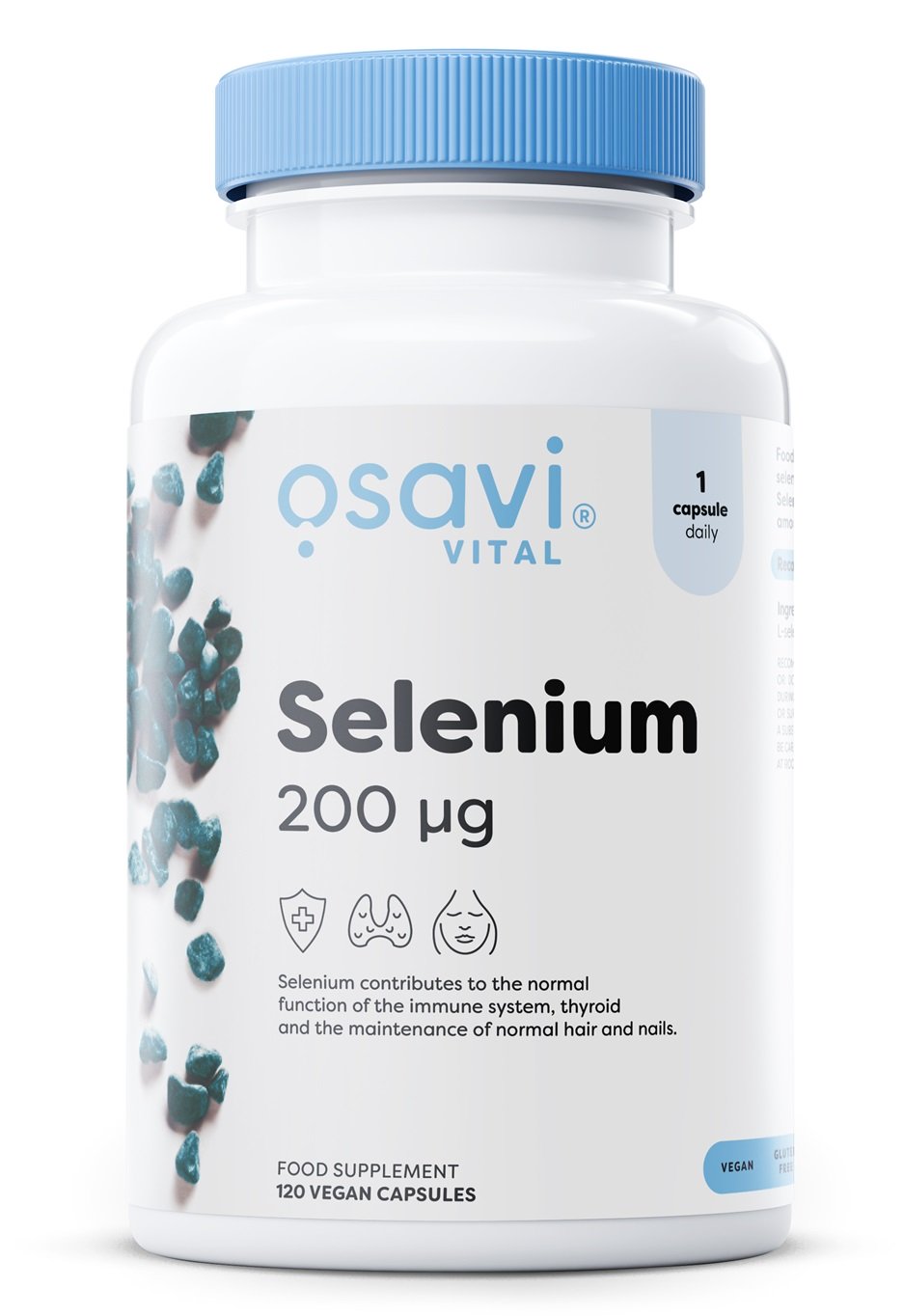 Osavi Selenium, 200mcg - 120 kapsulių
