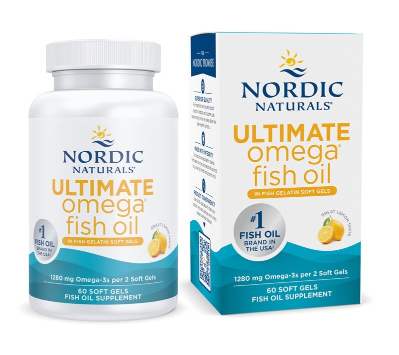 Nordic Naturals Ultimate Omega žuvų gelatinos kapsulės