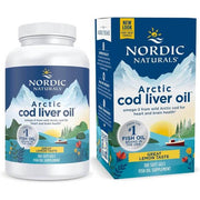 Nordic Naturals žuvų taukų kapsulės, citrinos skonis, 180 vnt