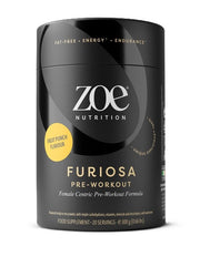 ZOE Nutrition Furiosa Pre-Workout, Fruit Punch - 300 g
