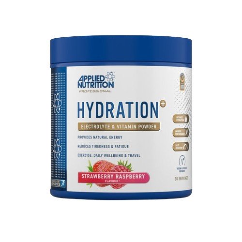 Applied Nutrition Hydration+ braškių aviečių maisto papildas 240 g