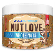 Allnutrition Nutlove riešutai, balto šokolado ir cinamono