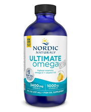 Nordic Naturals Ultimate Omega Xtra, 3400 mg sidrunimaitseline - 237 ml.