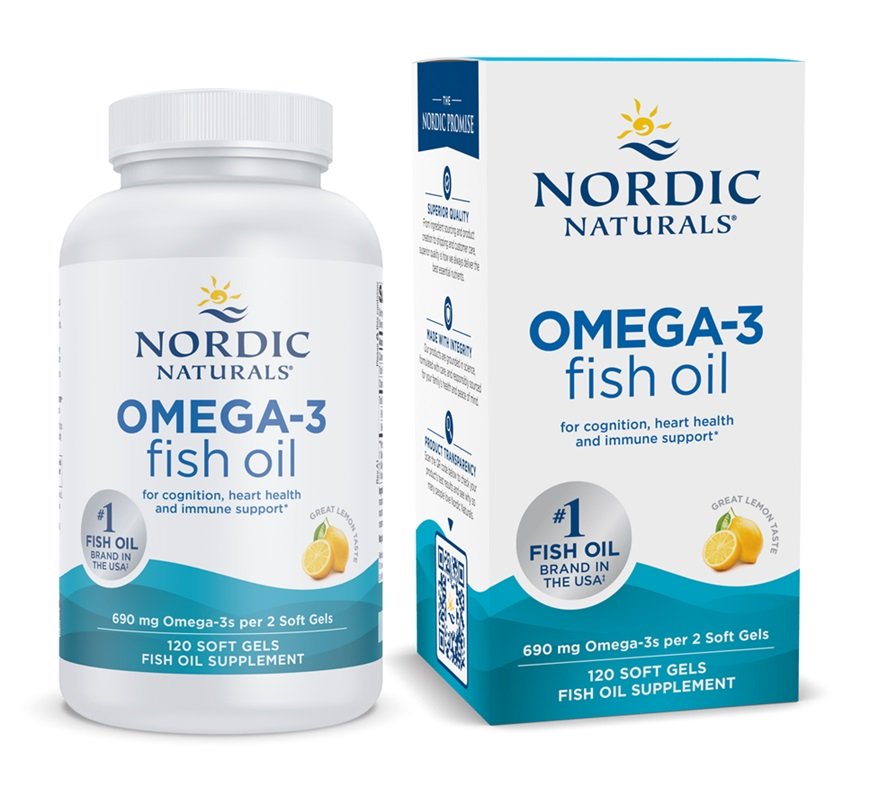 Nordic Naturals Omega-3 žuvų taukai kapsulės