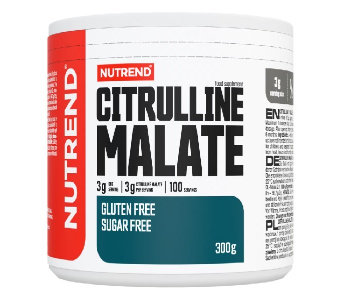 Nutrend Citrulline Malate maisto papildo 300g konteineris