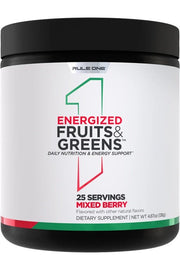 Rule One Energized Fruits & Greens, Mixed Berry - 138g