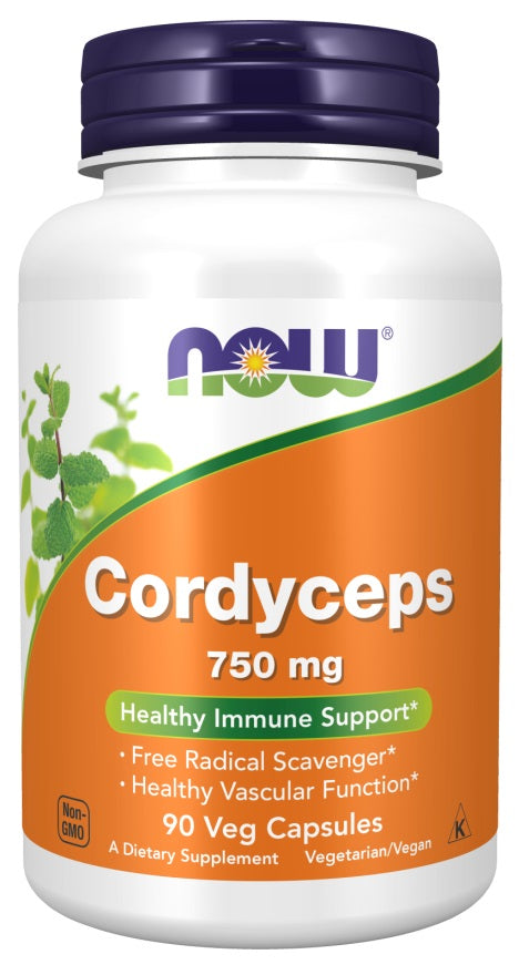 NOW Foods Cordyceps kapsulės