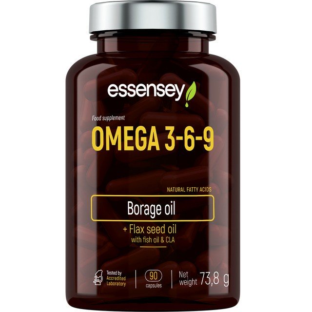 Essensey Omega 3-6-9 kapsulės