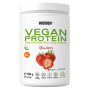 Weider Vegan Protein, Maasikas - 750 grammi