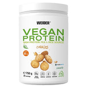 Weider Vegan Protein, küpsised - 750 grammi
