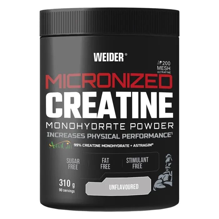Weider Micronized Creatine, Unflavoured - 310 gramų